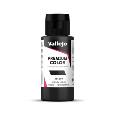 Afbeelding van Vallejo Hoogwaardige kleurverf, 60 ml, Candy Black