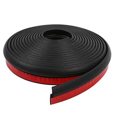 Afbeelding van Beschermband voor autodeur, 4 m, Z vorm, zelfklevend, ramen, van rubber, rand, geluidsisolatie