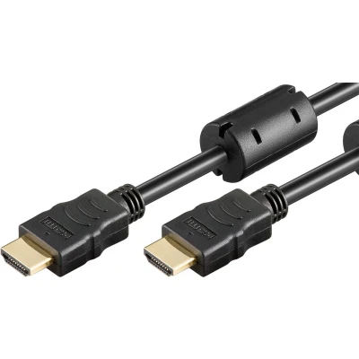 Afbeelding van Goobay High Speed HDMI™ kabel met Ethernet (Ferriet)