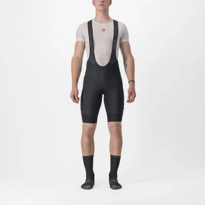Afbeelding van Broek Castelli Unlimited Cargo Bib maat M Zwart