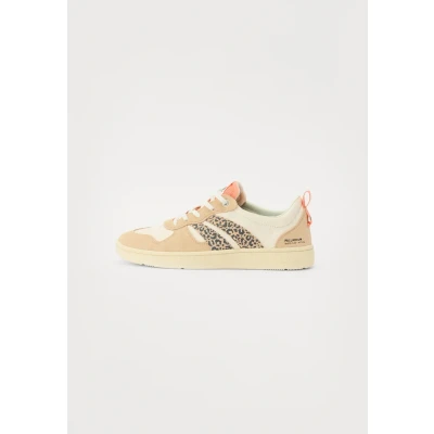 Afbeelding van Palladium CUP Flame Unisex Sneakers laag, Maat: 46, Cream/sand leopard Leer en textiel