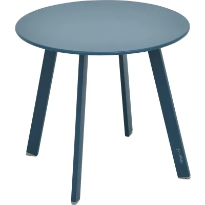 Afbeelding van Hesperide Saona Ronde Bijzettafel Canard Blauw Dia 50cm voor buiten