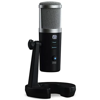 Afbeelding van PreSonus Revelator USB condensatormicrofoon voor opname, podcast en live streaming met softwarebundel