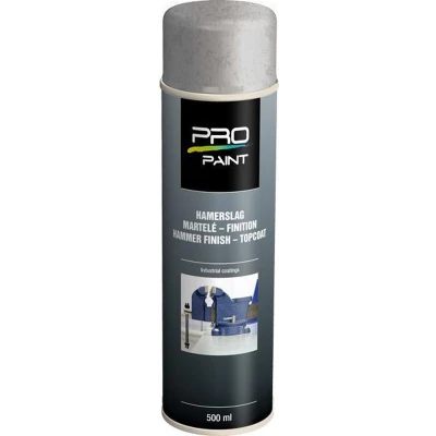 Afbeelding van Pro paint hamerslag 500 ml, zilver