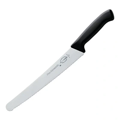 Afbeelding van Dick Pro Dynamic HACCP gekarteld bakkersmes zwart 25,5cm