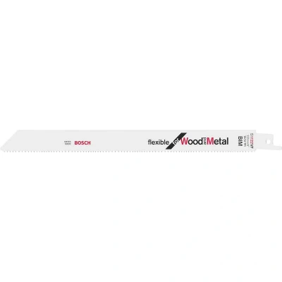 Afbeelding van Bosch s 1122 vf reciprozaagblad 225 x 14tpi hout/metaal (per 25 stuks)