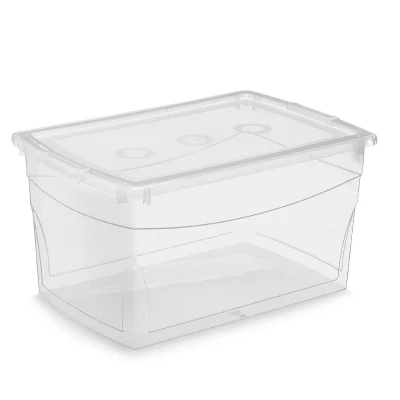 Afbeelding van Kis Opbergbox, Omnibox, maat L, 50L, helder