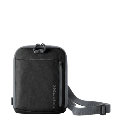 Afbeelding van eagle creek Schoudertas Gordeltas Stash RFID Crossbody Bag Black Zwart