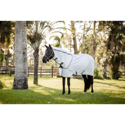 Afbeelding van Amigo Summer Sheet Plus Navy Check/Titanium Grey/Silver