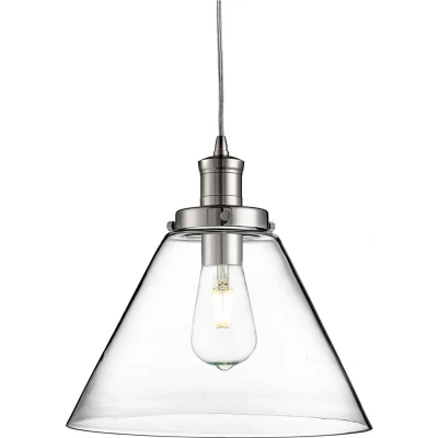 Afbeelding van Searchlight PYRAMID Hanglamp 1 lichts Chroom