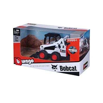 Afbeelding van Burago May Cheong Group BBURAGO 1/43 collectie Bobcat S590 graafmachine voor kinderen vanaf 3 jaar 31803, meerkleurig