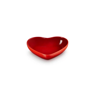 Afbeelding van Le Creuset Diep Bord In Hartvorm Kersenrood 22cm