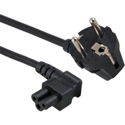Afbeelding van 2 m Apparaatsnoer C5 haaks
