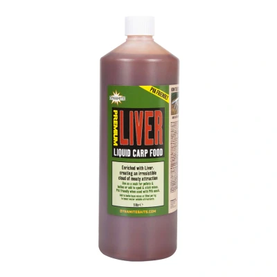 Afbeelding van Dynamite Baits Premium Liquid Carp Food Liver 1L Boilie flavours