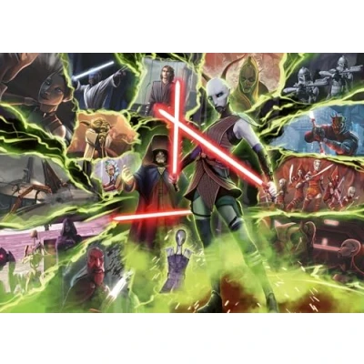Afbeelding van Ravensburger puzzel Star Wars Villainous: Asajj Ventress Legpuzzel 1000 stukjes