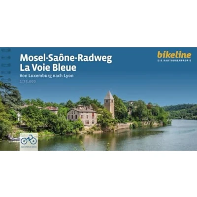 Afbeelding van Radtourenbücher Mosel Saône Radweg La Voie Bleue