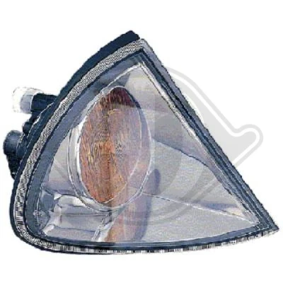 Afbeelding van DIEDERICHS 6623172 Knipperlichten Transparent rechts Met lamphouder