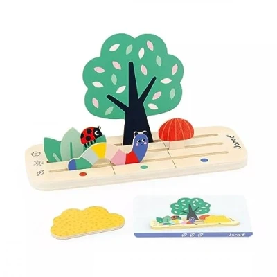 Image de Jeu éducatif Janod Se repérer dans l&#039;espace Le jardin