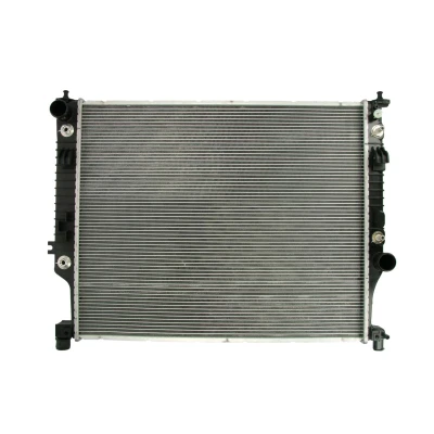 Afbeelding van THERMOTEC D7M048TT Radiateur Aluminium voor voertuigen met/zonder airco 638 526 26 Manuale / Automatische versnelling Koelribben gesoldeerd