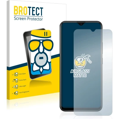 Afbeelding van BROTECT Screenprotector voor Xiaomi Redmi Note 8T Folie Beschermfolie Beschermglas matte