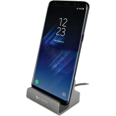 Afbeelding van 4smarts USB Type C Charging Station VoltDock 10W Grijs