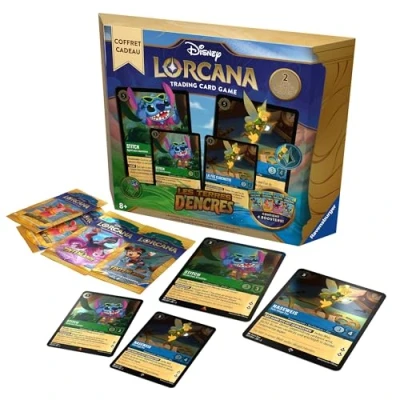 Afbeelding van Ravensburger Disney Lorcana TCG Les Terres d&#039;Enkres Verzamelkaartspel, TCG, cadeauset, vanaf 8 jaar, Franse versie