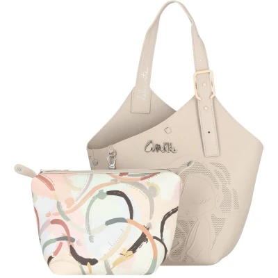 Afbeelding van Anekke Schoudertas Alma Original Shoulderbag Multicolor Beige