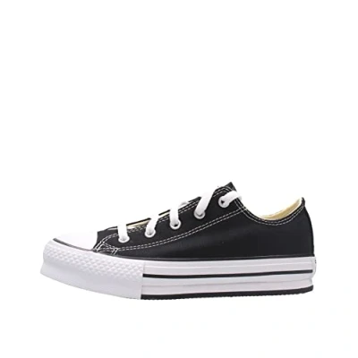 Afbeelding van Converse Chuck Taylor ALL STAR LIFT Unisex Sneakers laag voor kinderen, Maat: 35, Black/white Textiel