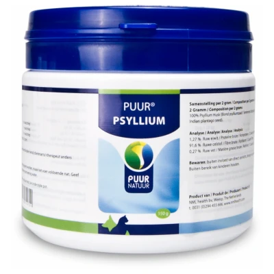 Afbeelding van Puur Natuur Psyllium Hond En Kat 150 GR