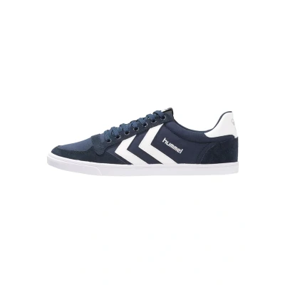 Afbeelding van Hummel Slimmer Stadil Sneakers laag, Maat: 38, Dress blue/white Leer en textiel