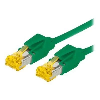 Afbeelding van Tecline Patchkabel S/FTP, PiMF, Cat 6a, groen, 3,0 m Voor 10 Gigabit/s, halogeenvrij, met Draka kabel en (S/UTP, CAT6a, 3 m), Netwerkkabel