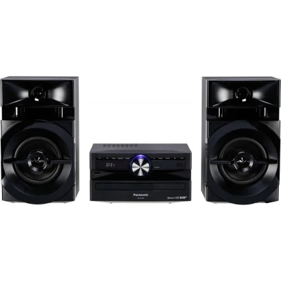 Afbeelding van Panasonic SC UX104EG K Stereoset CD, DAB+, FM, USB 2 x 150 W Zwart