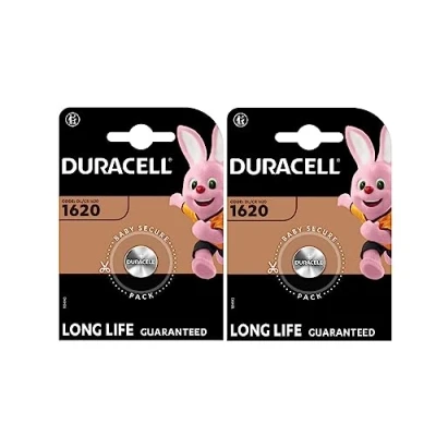 Afbeelding van 2 x Duracell 1620 (2 1 batterij), batterijen (CR1620)