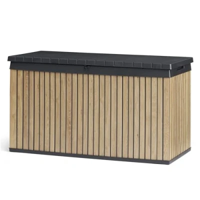 Afbeelding van Keter Venetian Opbergbox 570L 142,5x65,3x78,2cm Bruin
