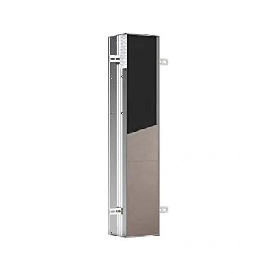 Afbeelding van Emco Asis module toiletmodule rechts inbouw aluminium, aluminium
