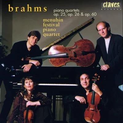 Afbeelding van Brahms: Piano Quartets Op 25, 26, &amp; 60 / Menuhin Festival