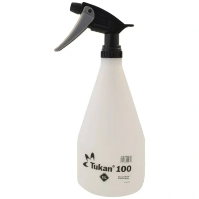 Afbeelding van Tukan Fijnsproeier 100 Handspuiten 14.0x10.5x27.5 cm 1 l Wit Zwart