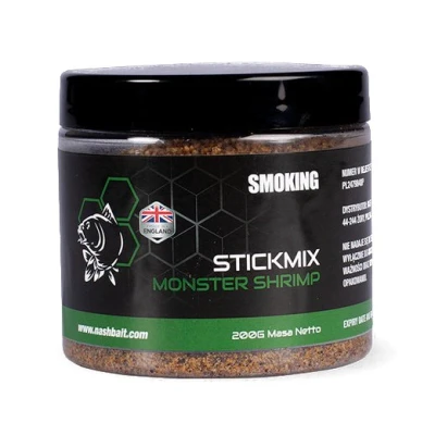 Afbeelding van Nash Monster Shrimp Smoking Stick Mix (200g) Lokvoer