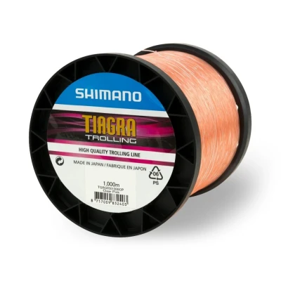 Afbeelding van Shimano Tiagra Trolling 1000m 0.55mm 30lb Clear Pink Nylon vislijn