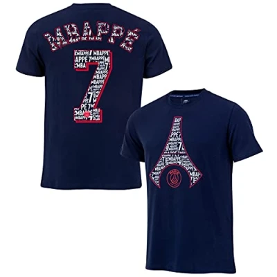 Afbeelding van PARIS SAINT GERMAIN T shirt Kylian MBAPPE PSG officiële collectie