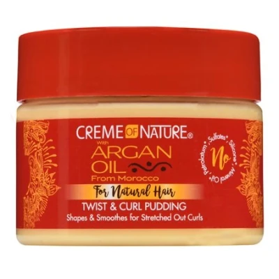 Afbeelding van Creme of Nature Argan Oil Twist &amp; Curl Pudding 326 gr