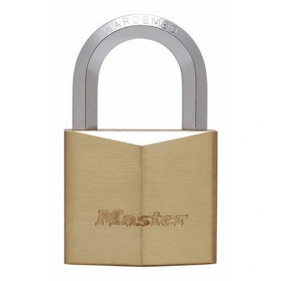 Afbeelding van MasterLock Hangslot 50mm goud 6 kant beugel 30mm
