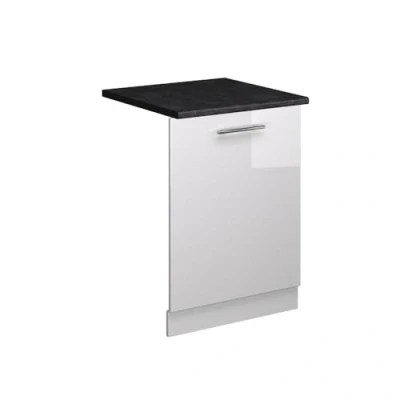 Afbeelding van Vicco Fame Line Panneau de lave vaisselle Blanc brillant 60 cm AP Anthracite