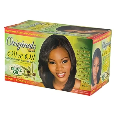 Afbeelding van Africas Best Organics Olive Oil Hair Relaxer