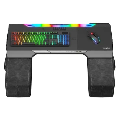 Afbeelding van Couchmaster® CYCON² Fusion Grey Couch gamingpad voor muis en toetsenbord (voor pc / PS4/5 Xbox One/ Series X)