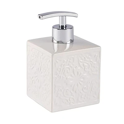 Afbeelding van WENKO type Cordoba zeepdispenser keramisch WIT