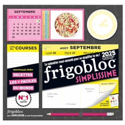 Afbeelding van Simplissime calendrier hebdomadaire (sept.24 a dec.25)