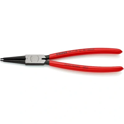 Image de KNIPEX 44 11 J3 pince à circlips pour bagues intérieures dans les alésages plastifié noir atramentisé 225 mm