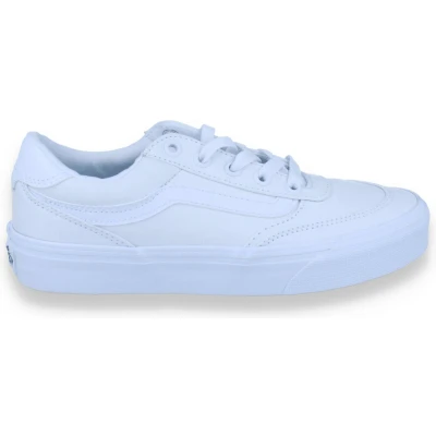 Afbeelding van Vans Dames Sneaker Brooklyn LS Canvas White/White WIT 42