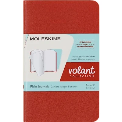 Afbeelding van Moleskine Volant Journals Extra Small Blanco Oranje/Blauw